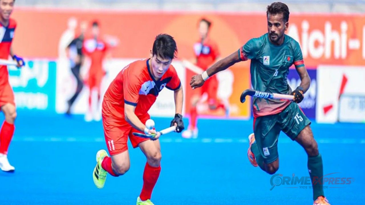 দক্ষিণ কোরিয়ার কাছে ৫-০ গোলে হারল বাংলাদেশ