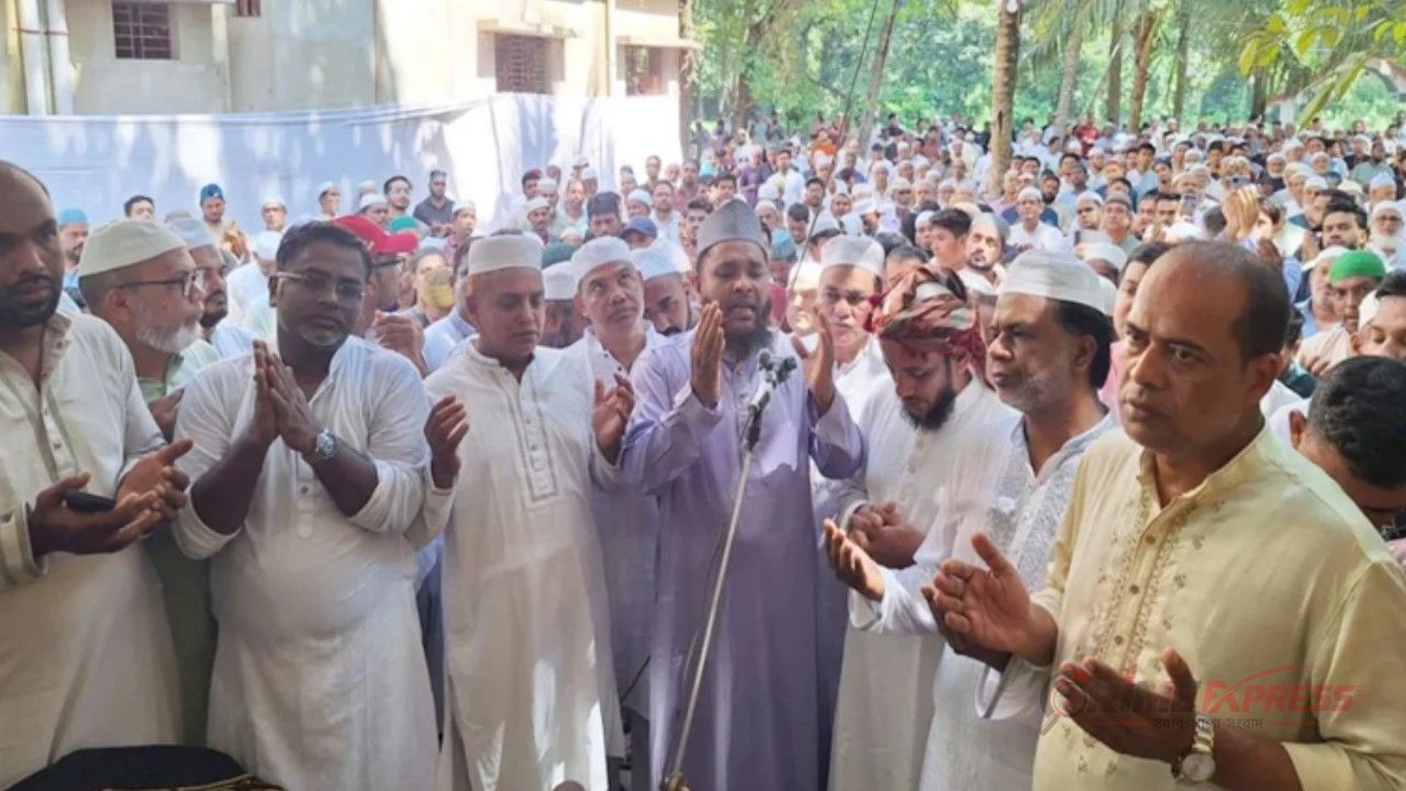 পুলিশ ও বিএনপির পাহারায় নিষিদ্ধ ছাত্রলীগ নেতা রোটনের দাফন সম্পন্ন